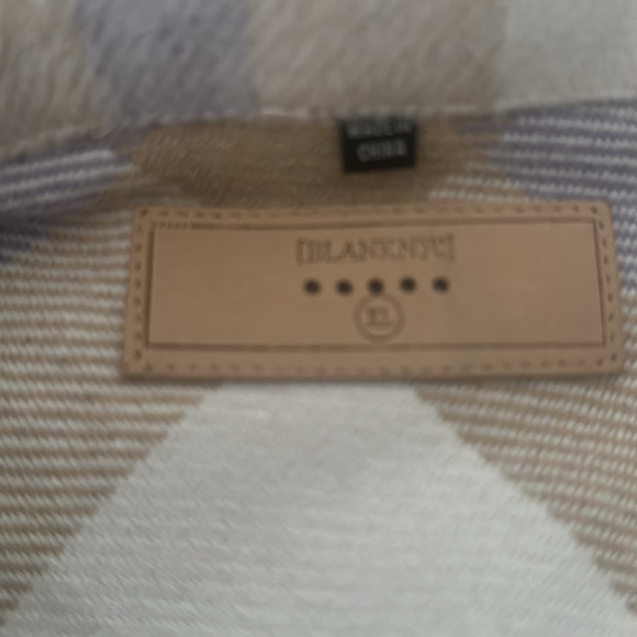 Blank NYC plaid flannel shacket - Picture 3 of 3